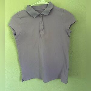Lavender polo shirt for school or for daily wear girls ages 10/12